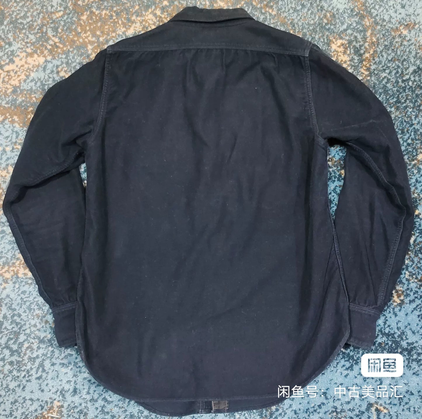 Freewheelers Deep Blue Navy Shirt