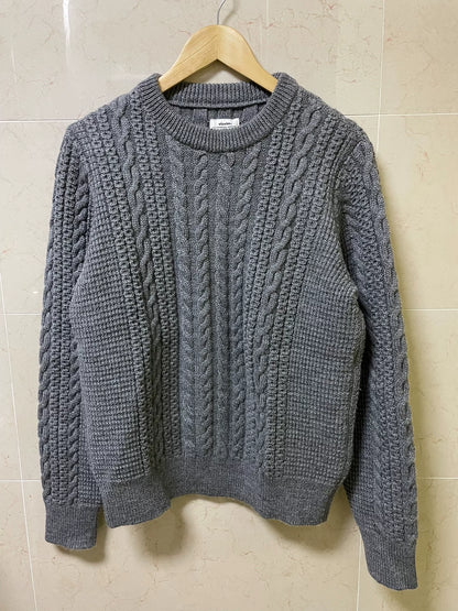 visvim Fisherman Cable Knit Sweater 18AW