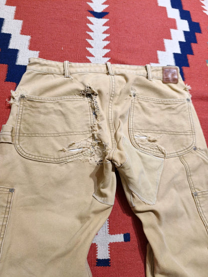 RRL Mud-Dyed Slim Bootcut Work Pants