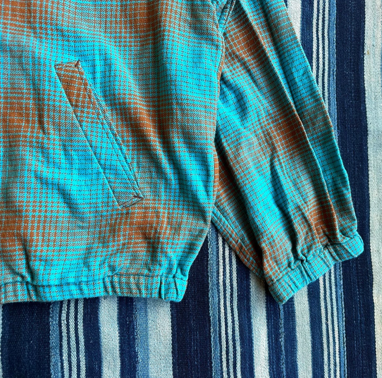 ombre plaid blouson jacket from noma t.d.