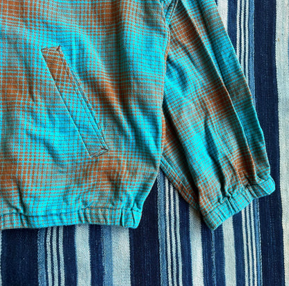 ombre plaid blouson jacket from noma t.d.