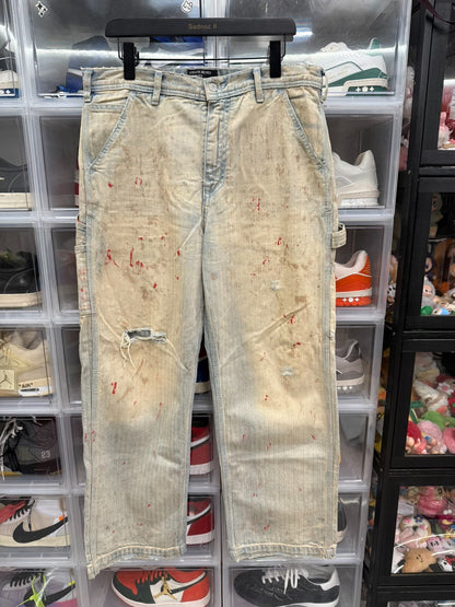 Enfants Riches Deprimes ERD Bloodstain Stripe Cargo Pants