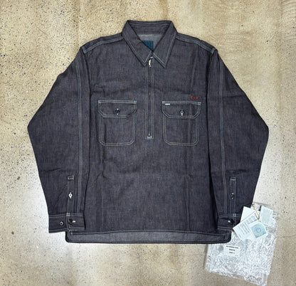 Visvim ICT Overpass L/S Half-Zip Shirt