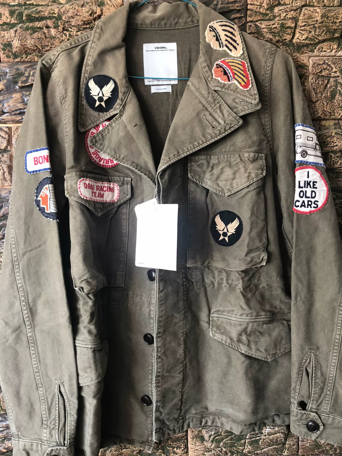 visvim Olive Green Jacket Size 2