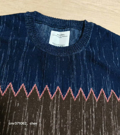 visvim 22SS Amplus Zig-Zag Knit