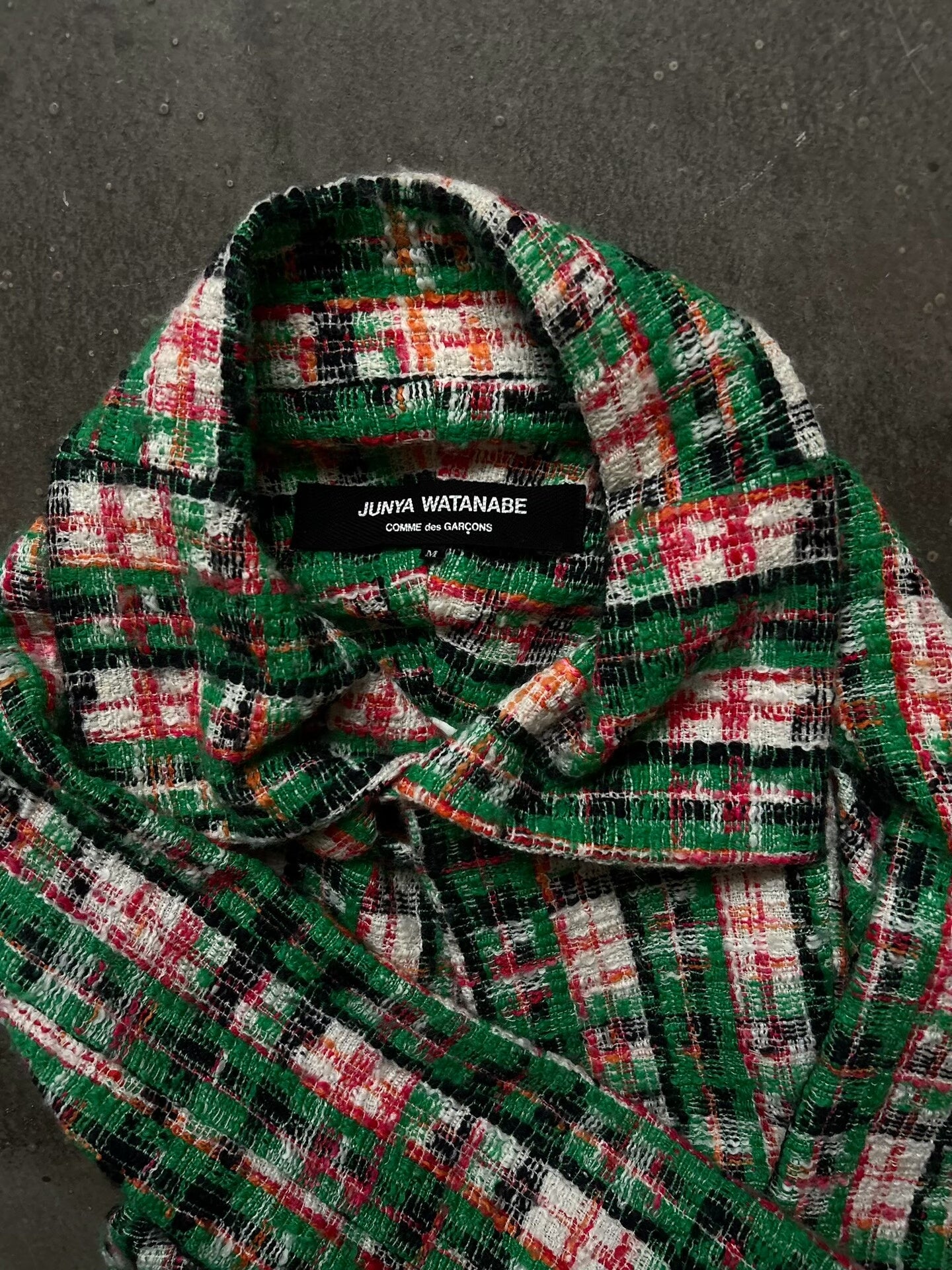 junya watanabe 01aw deconstructed jacket