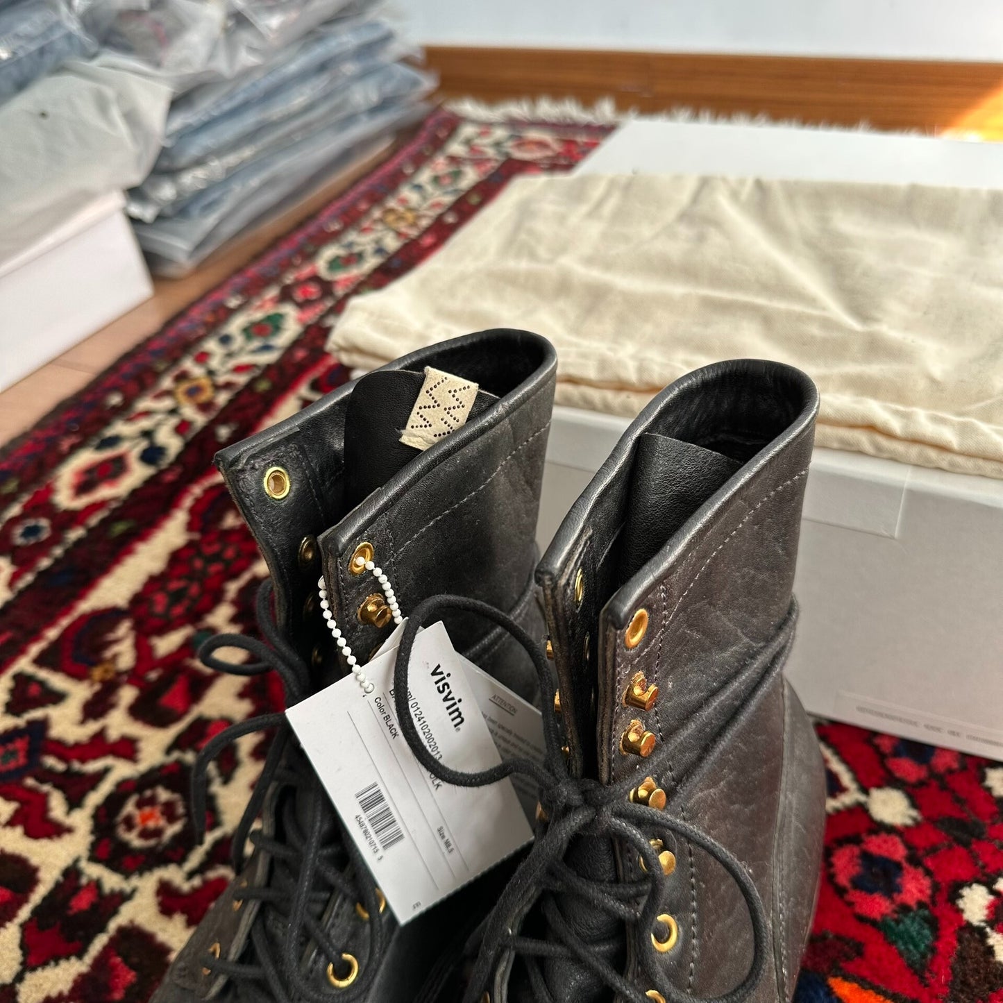 Visvim 24SS Battalion Boots Size 8.5