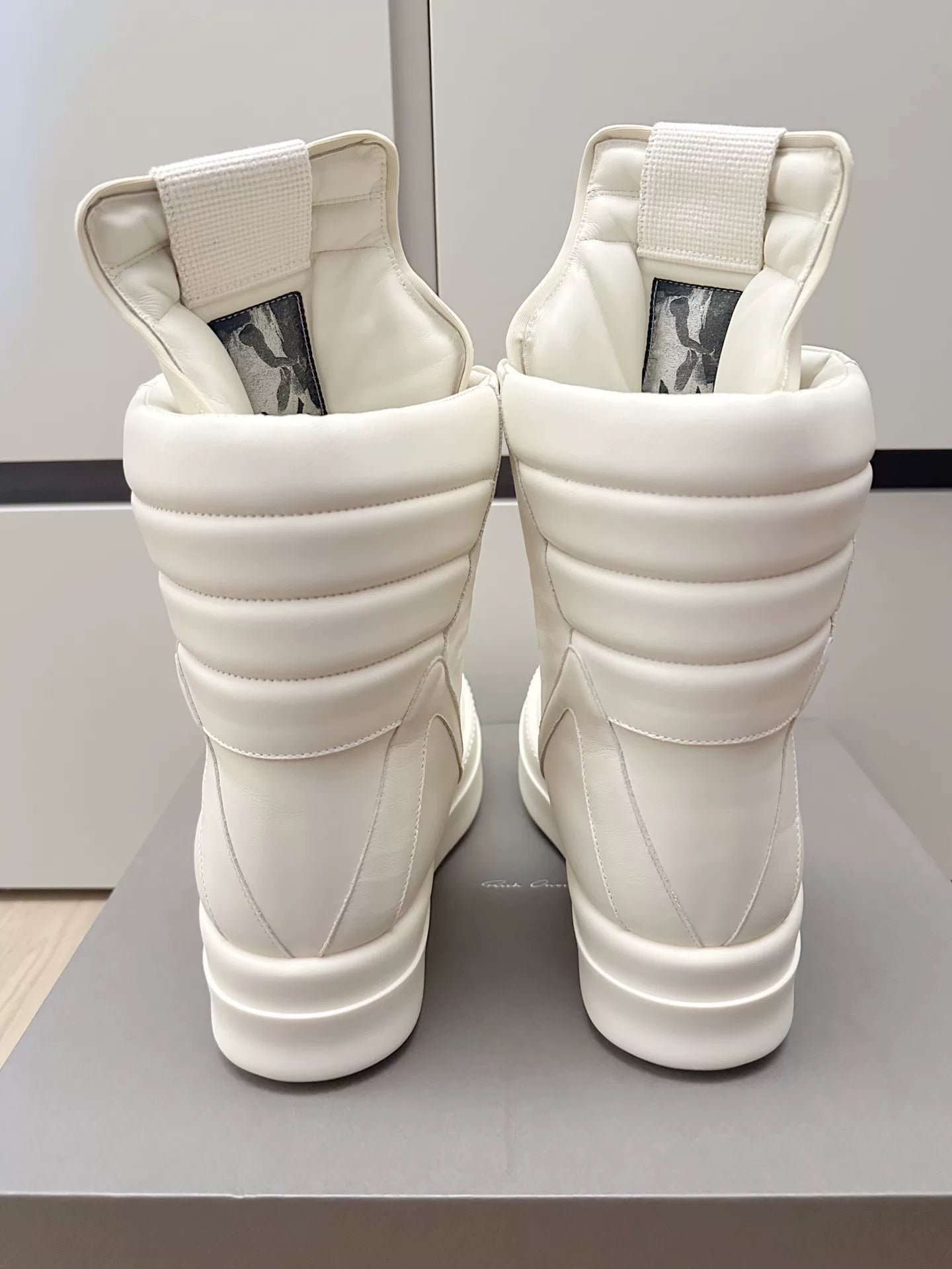 Rick Owens High-Top Thick Sole Runway