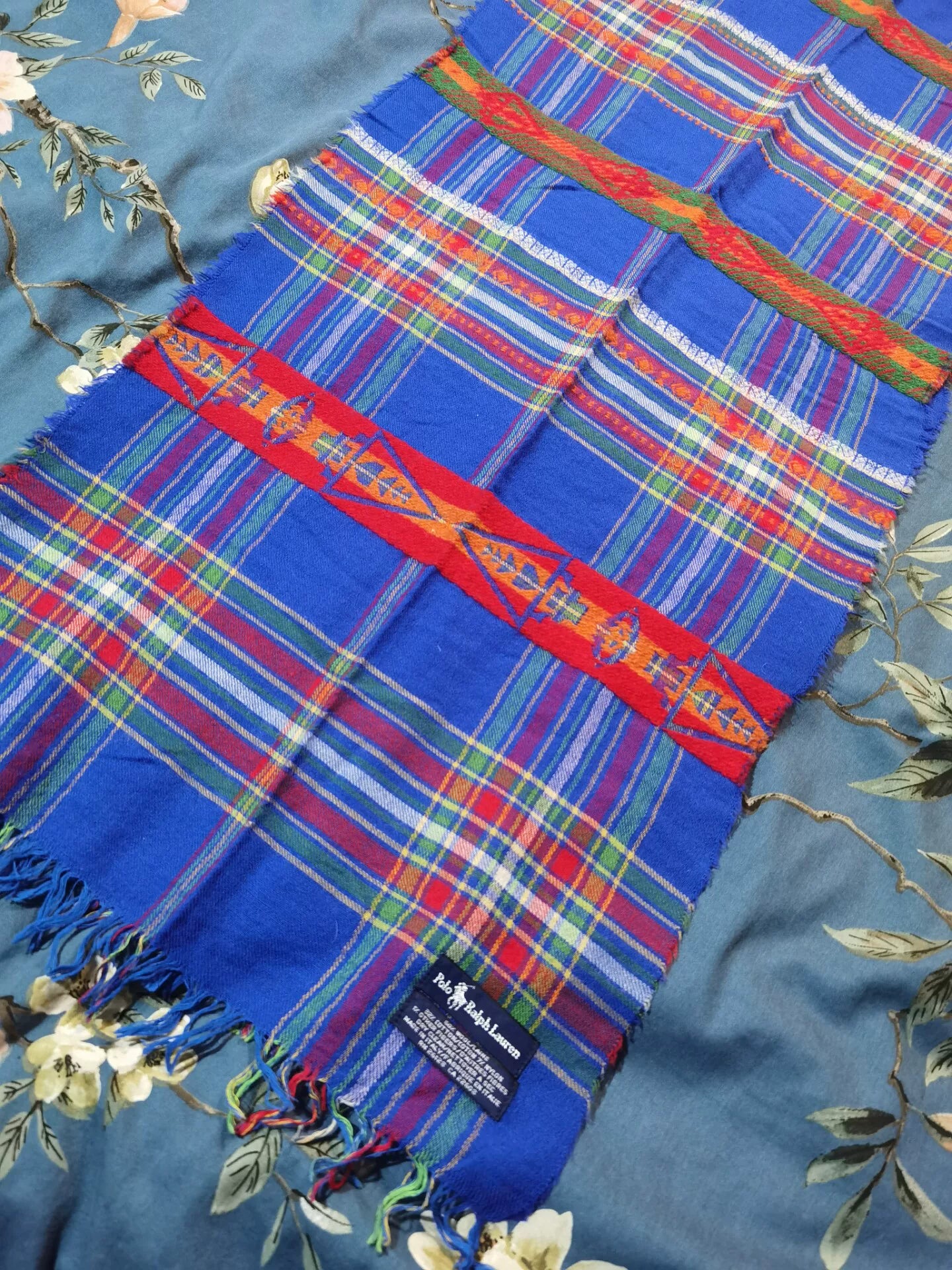 Ralph Lauren Navajo Pattern Scarf