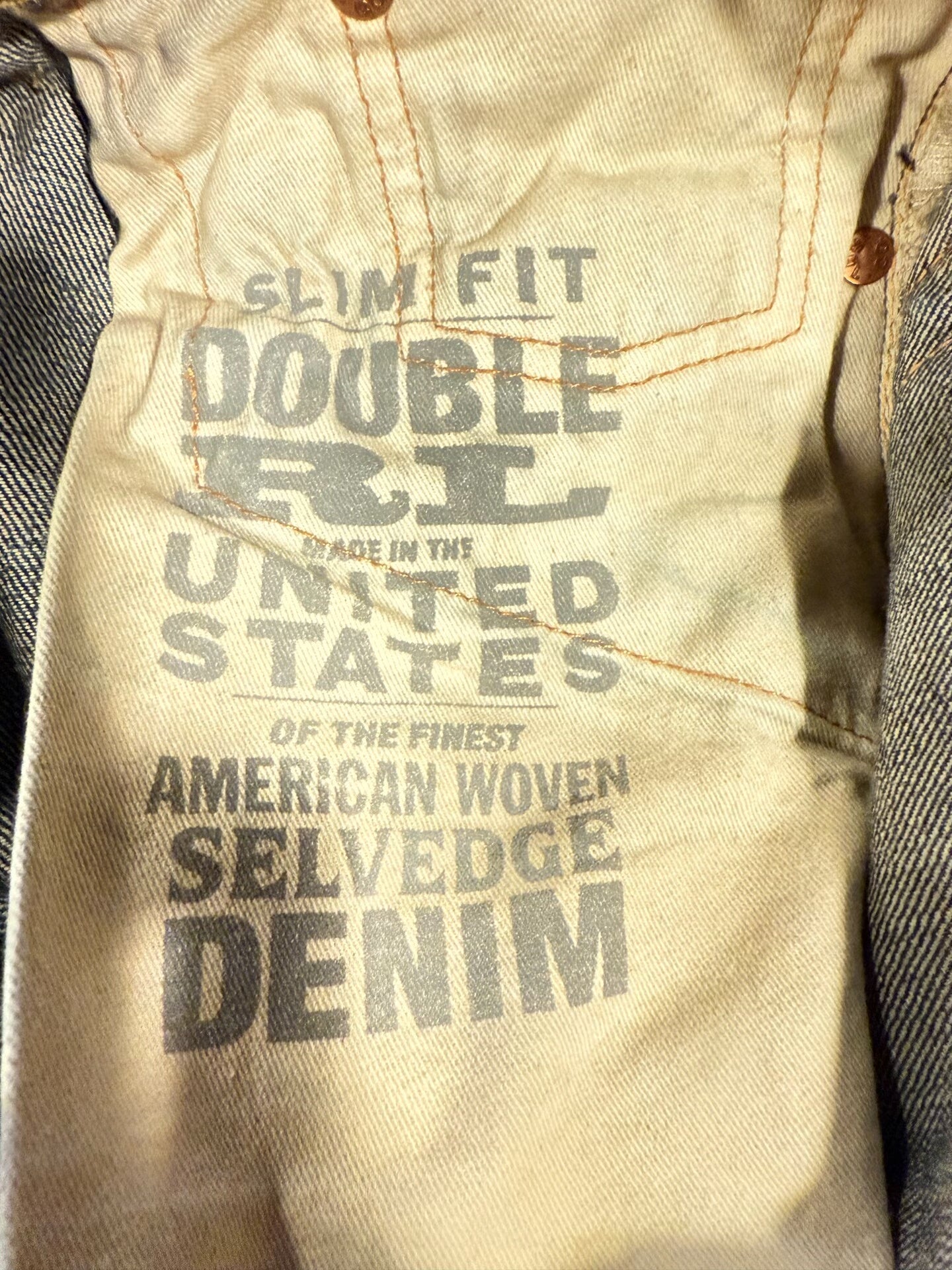 RRL Slim Fit Jeans