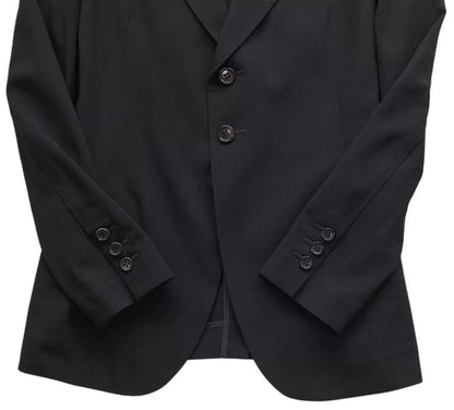 Y's Yoji Yamamoto Black Jacket Size S