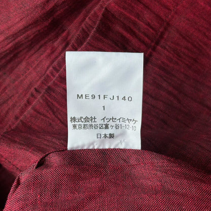 issey miyake men's short sleeve shirt