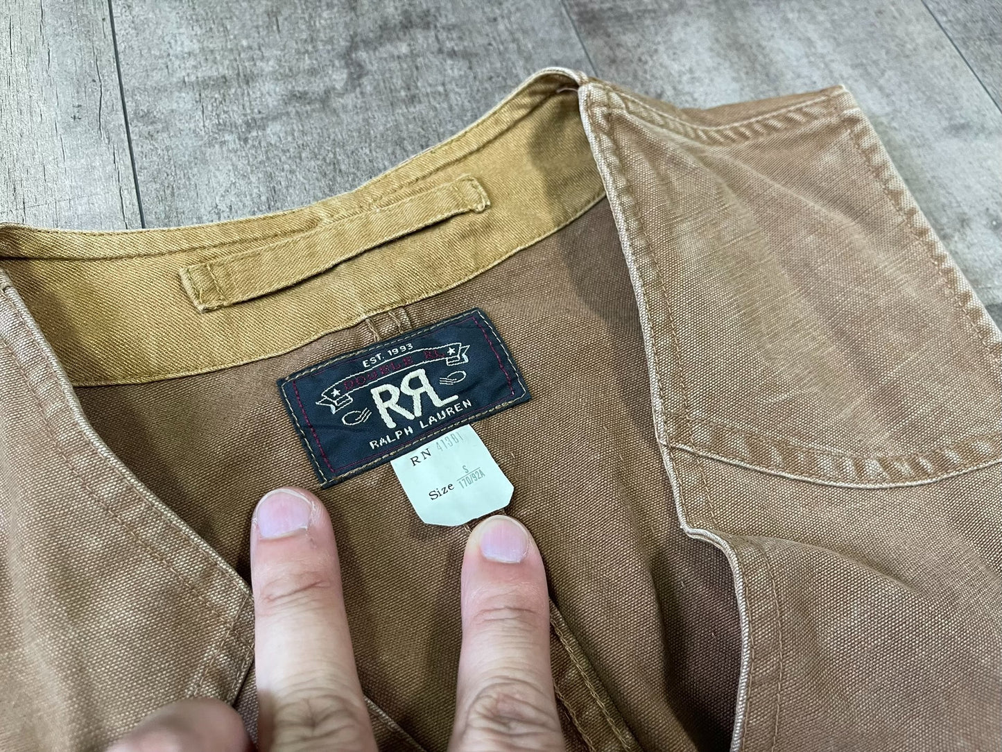 RRL Vintage American Workwear Vest