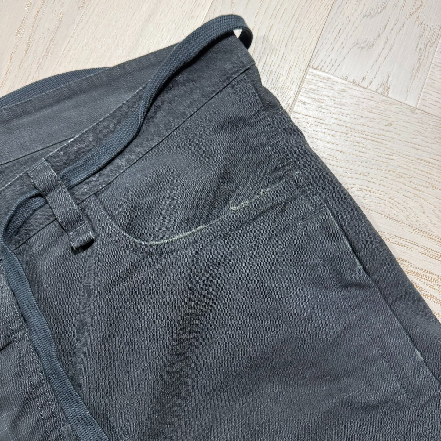 Balenciaga Washed Distressed Cargo Pants