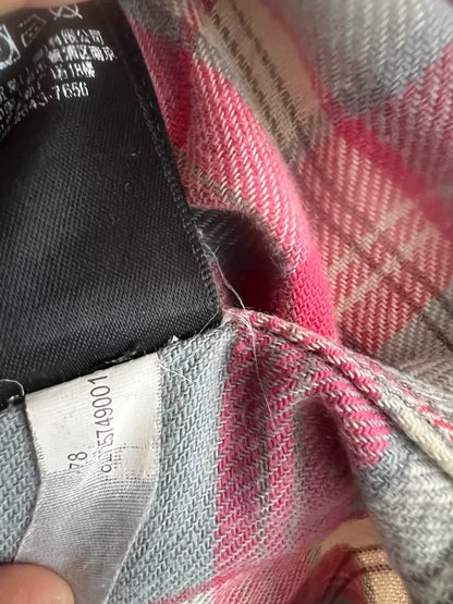 classic plaid double RL shirt for men