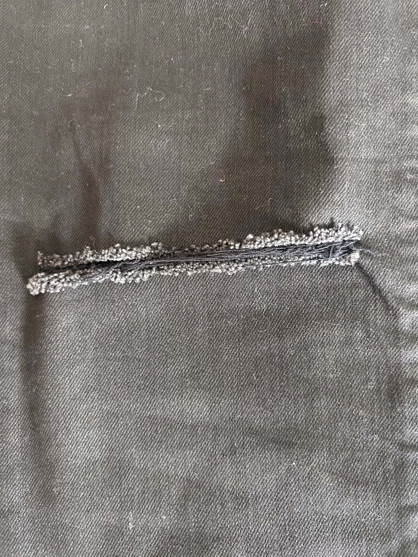 Saint Laurent Black Denim Skinny Pants