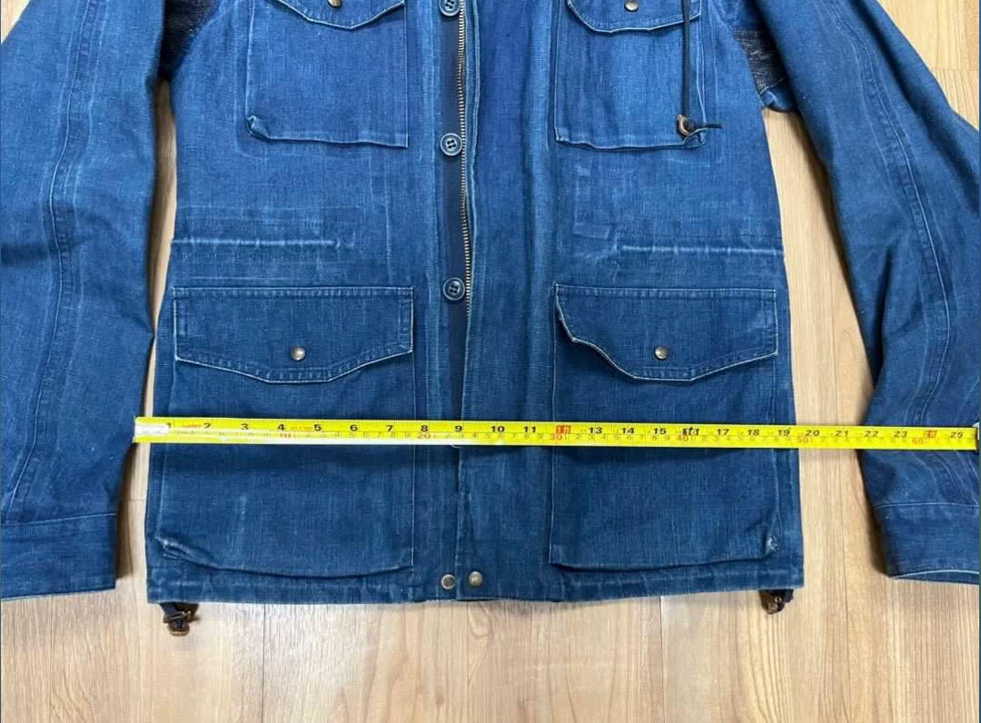 Visvim GORE-TEX PFD Blue Denim Jacket