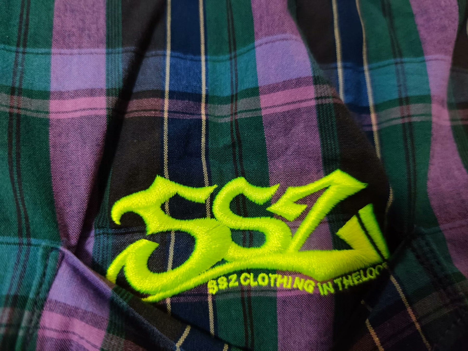 BEAMS JAPAN SSZ Madras Long Sleeve Shirt