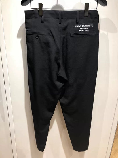 Yohji Yamamoto 2018SS Replica Wool Trousers