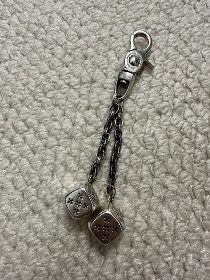 Chrome Hearts Dice Keychain