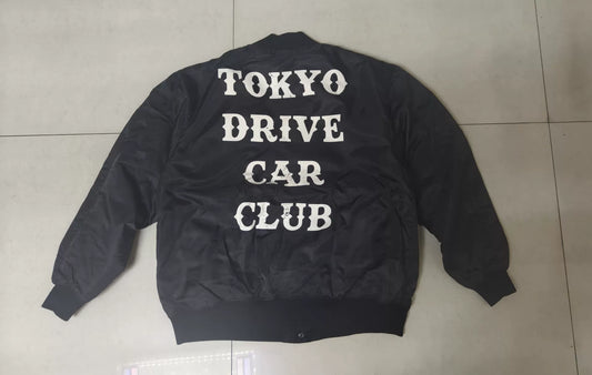 Tokyo Drive Car Club Baseball Jacket