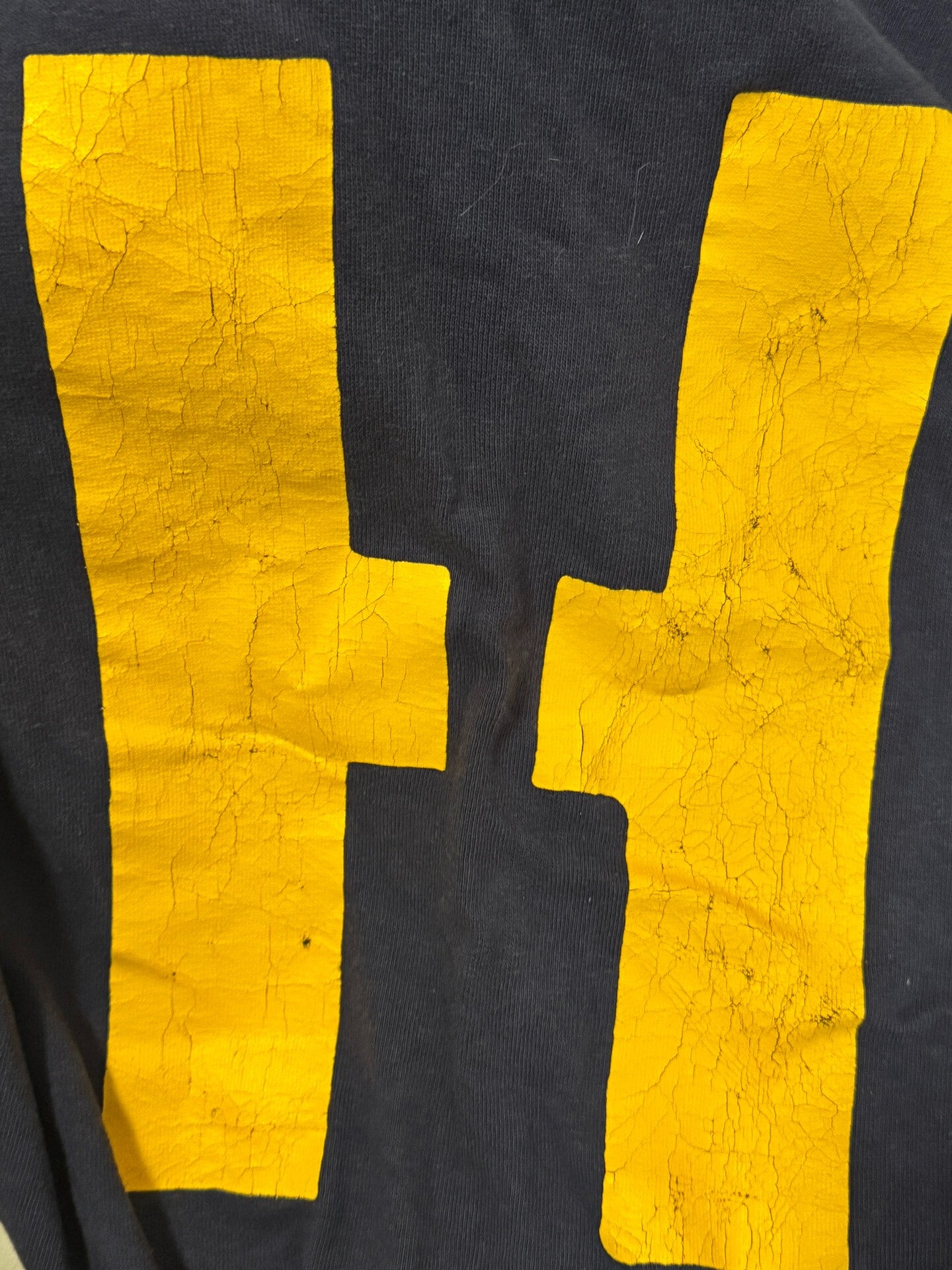 Vintage Navy Blue Long Sleeve T-Shirt