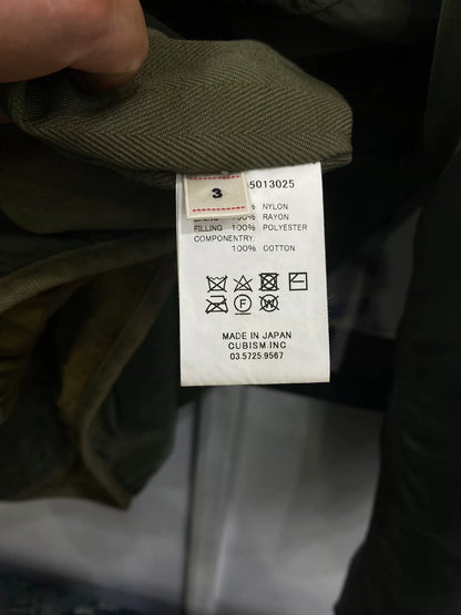 visvim 18aw iris liner jacket olive