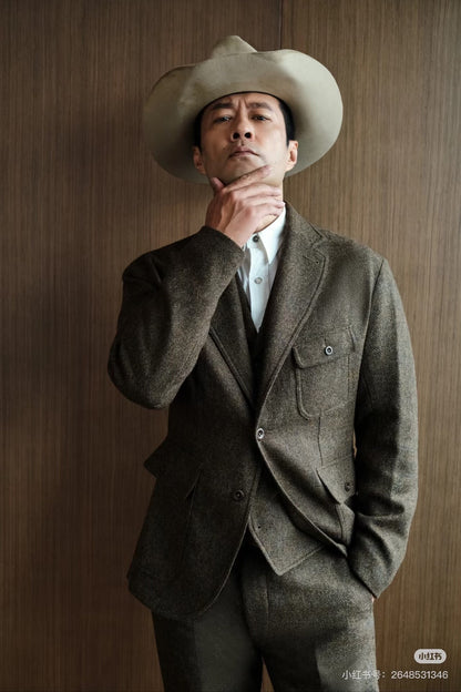 RRL Unconstructed Herringbone Sport Coat