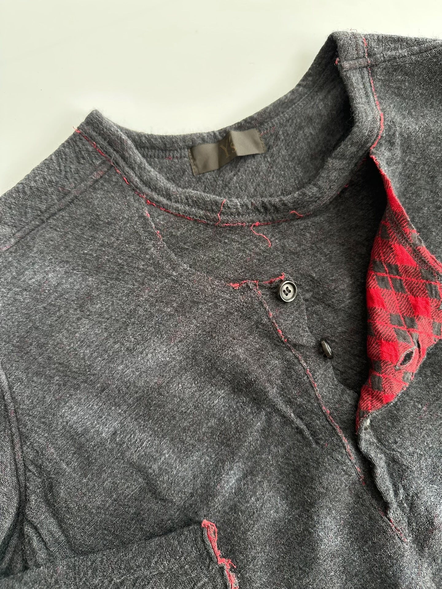 Y's Yohji Yamamoto Layered Sweater