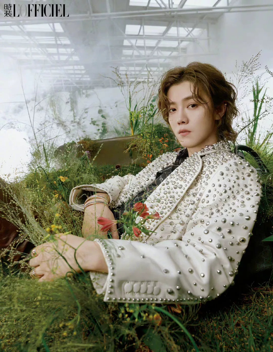 Luxury Studded Leather Jacket by Gucci