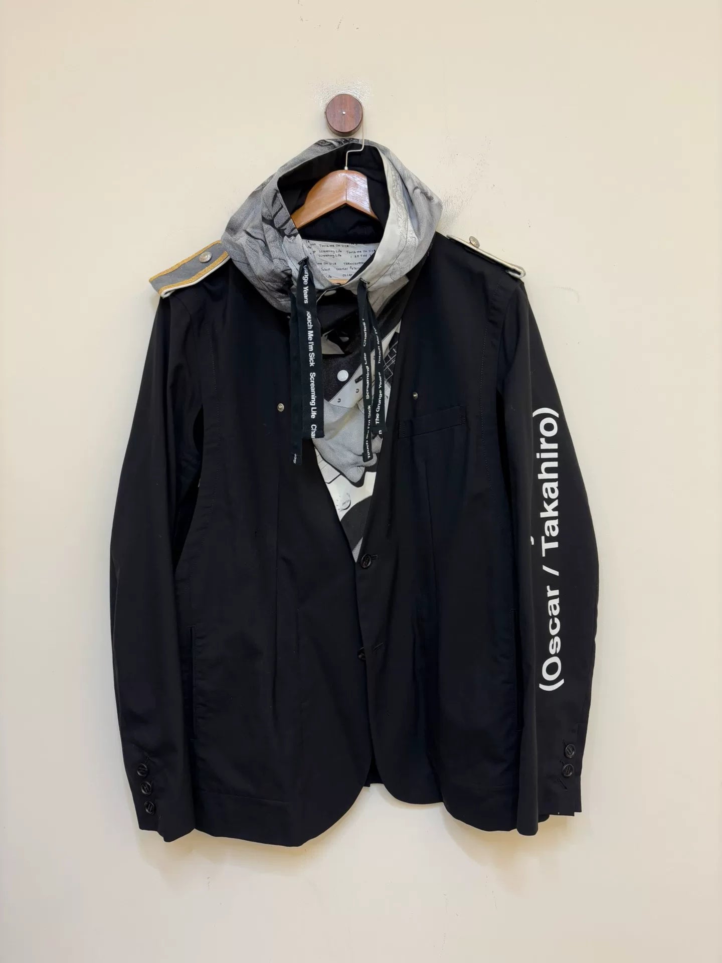 The Soloist Cobain Hooded Blazer
