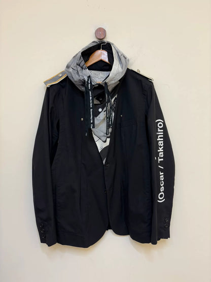 The Soloist Cobain Hooded Blazer