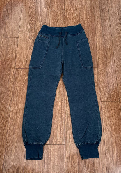 kapital vintage indigo sports pants