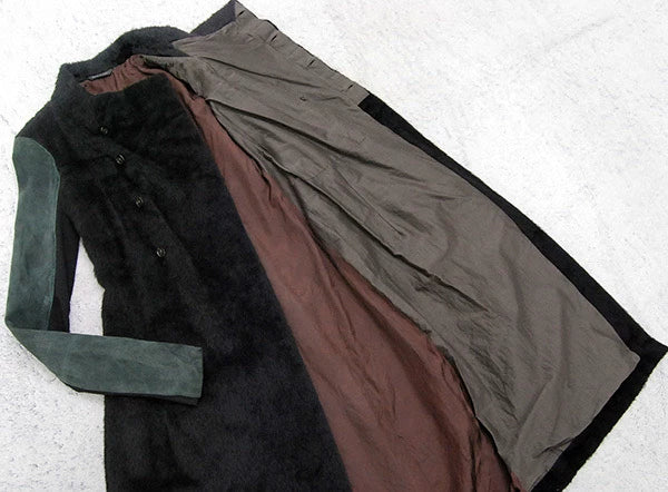Rick Owens Suri Alpaca Fur Coat