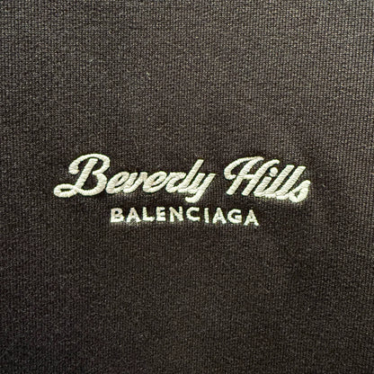 Balenciaga Embroidered Logo Hoodie