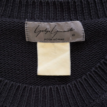 Yohji Yamamoto 80s Ripped Hollow Sweater