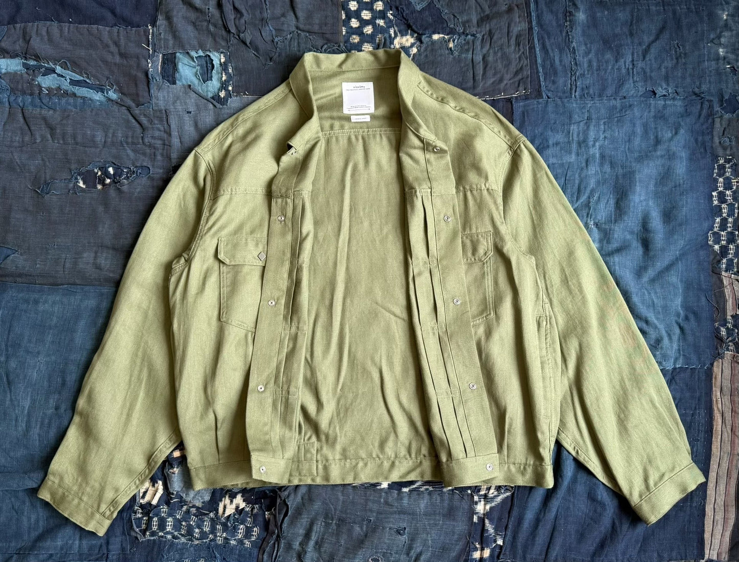 VISVIM 24SS 101XX Linen Wool Jacket