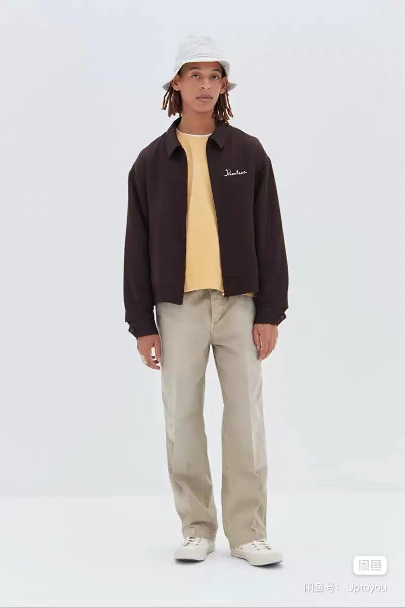 Visvim Alcan Embroidered Zip Jacket