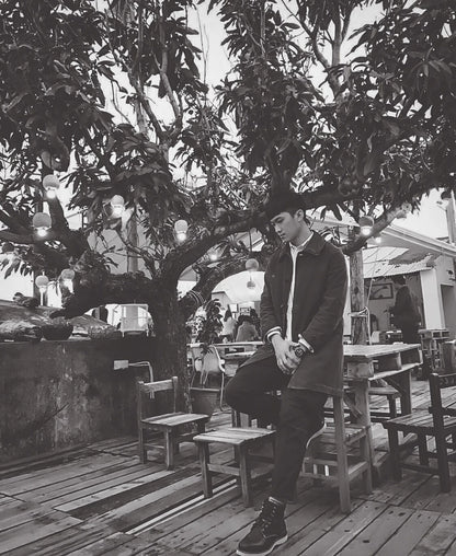 visvim mies coat in wool