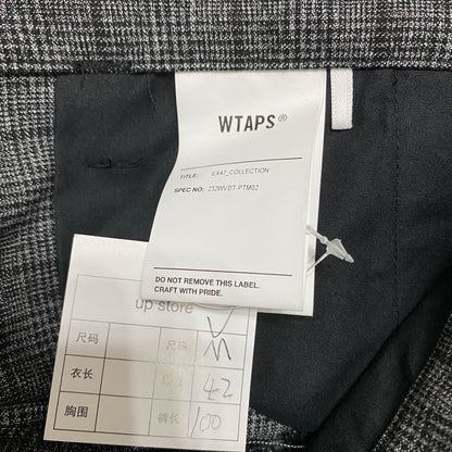WTAPS 23AW Checked Casual Pants