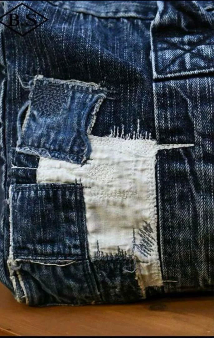 Porter Classic Vintage Denim Handbag