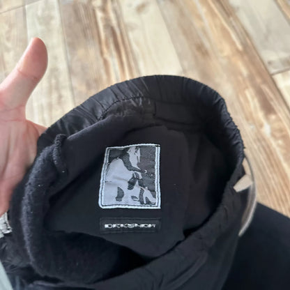 Rick Owens Black Drop-Crotch Sweatpants