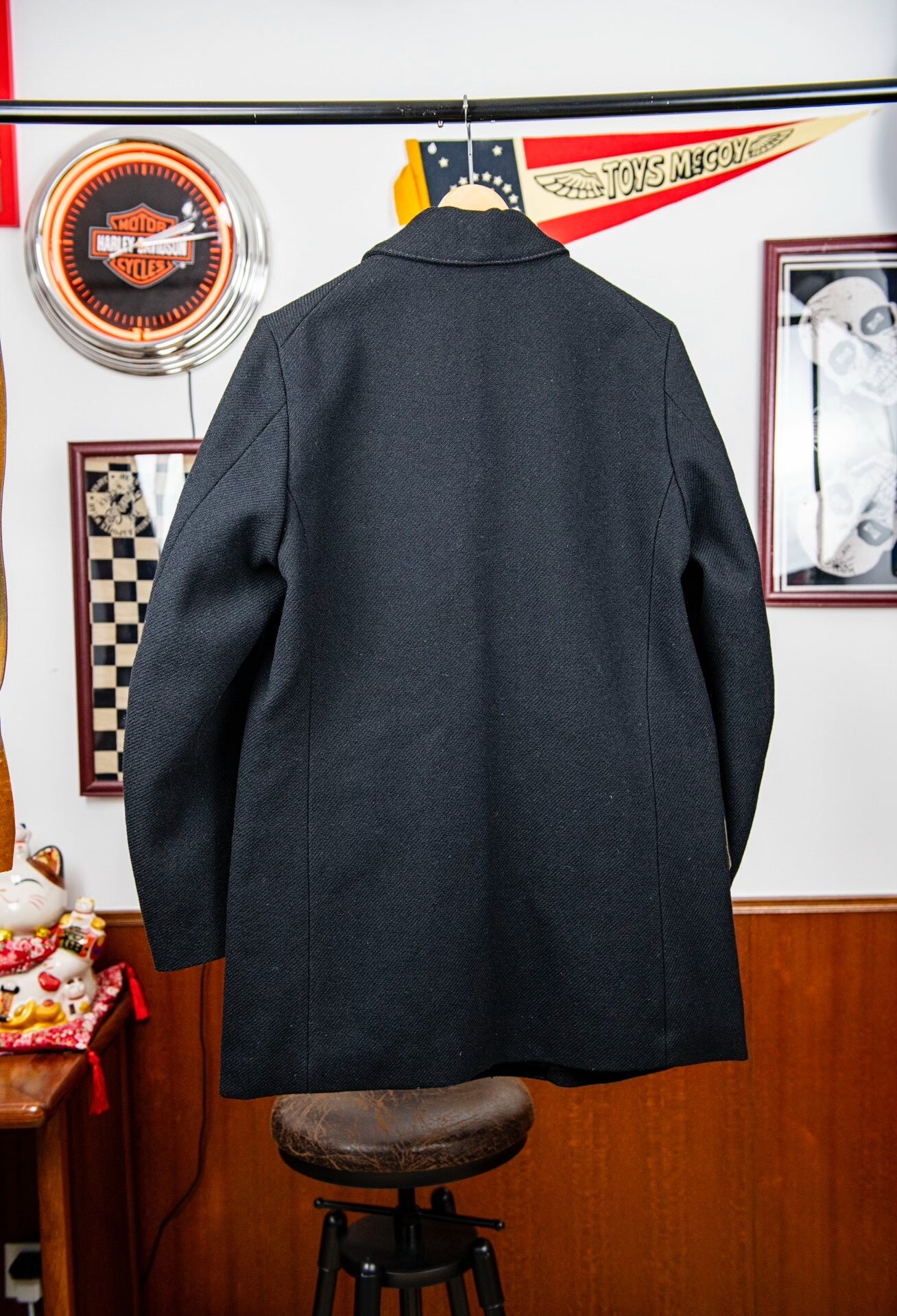 Freewheelers Langley Wool Engineer Coat