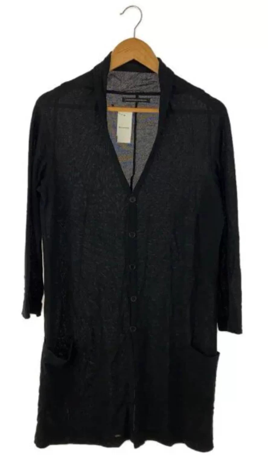 Lightweight Long Wool Top by Y's