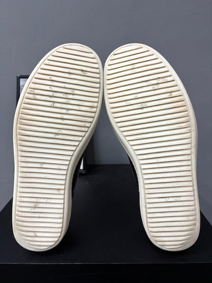 Rick Owens 45 Low-Top Leather Sneakers