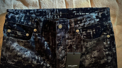 Saint Laurent 16fw Sequined Patterned Pants
