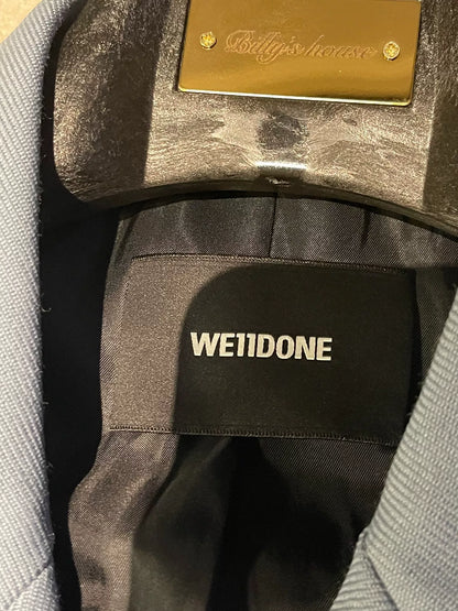 we11done oversized blue suit jacket