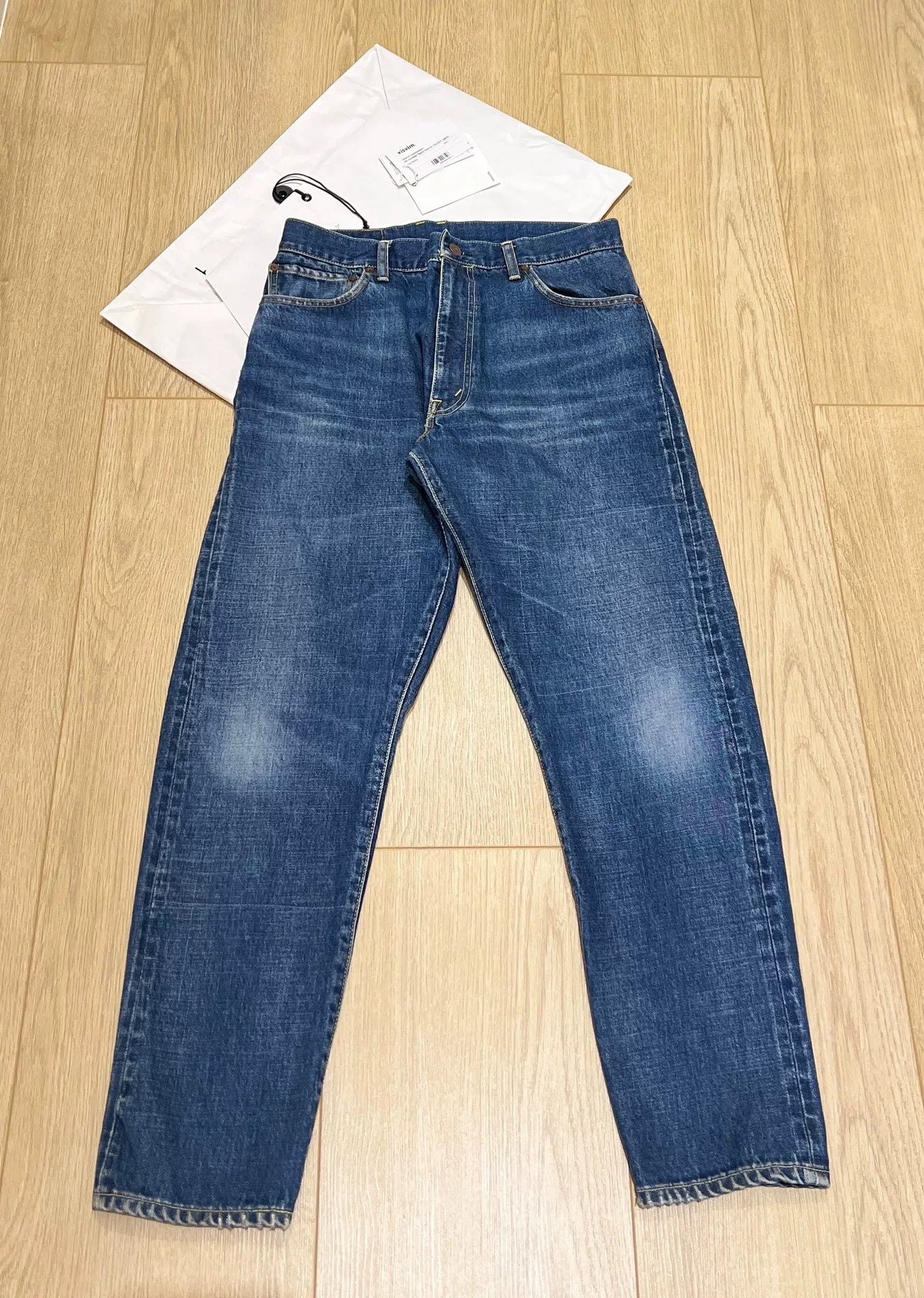 VISVIM JOURNEYMAN PANTS TACKED DMGD