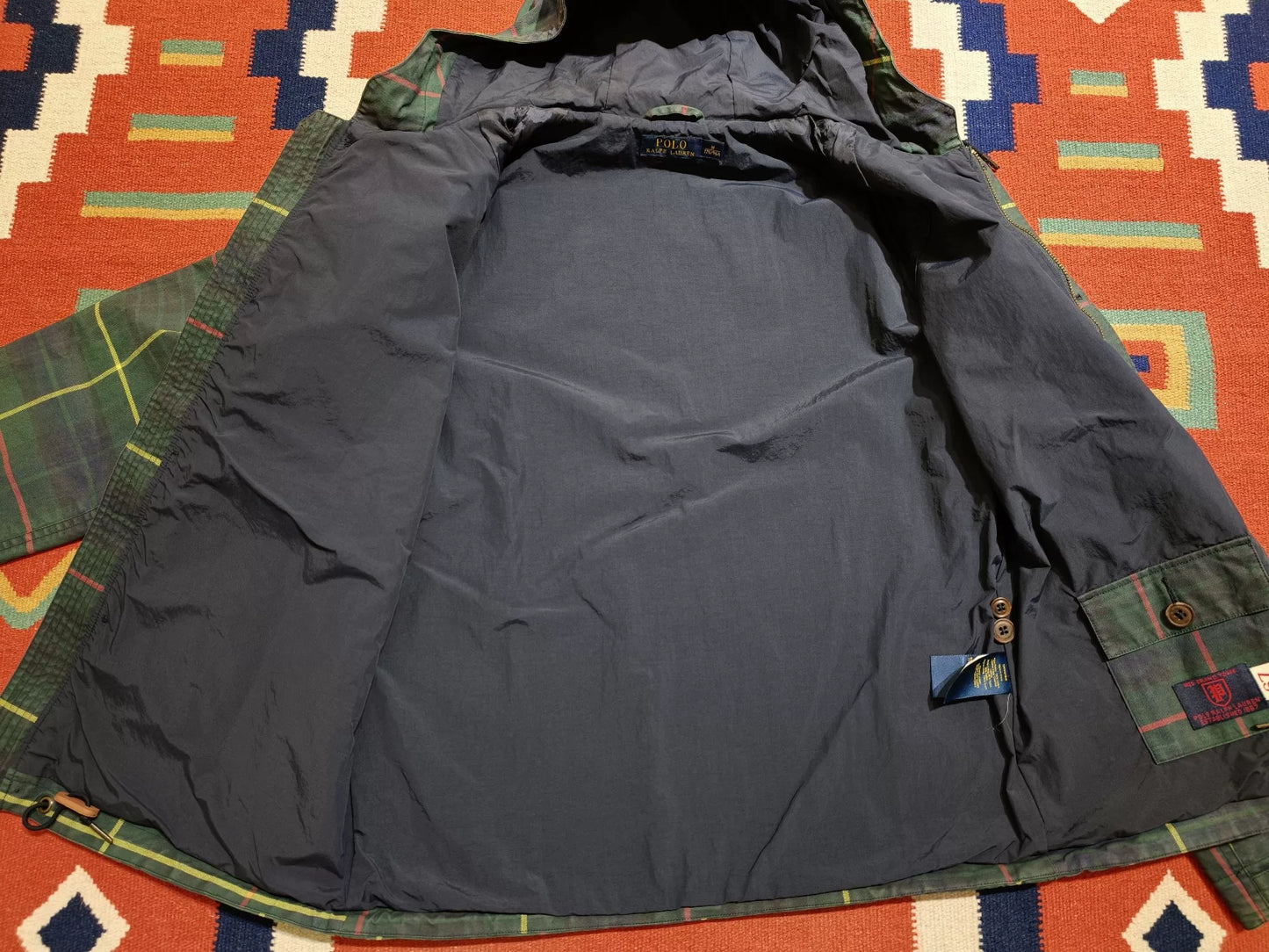 Polo Ralph Lauren Classic Plaid Hooded Jacket