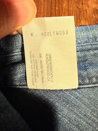 MISTER HOLLYWOOD Washed Denim Shirt